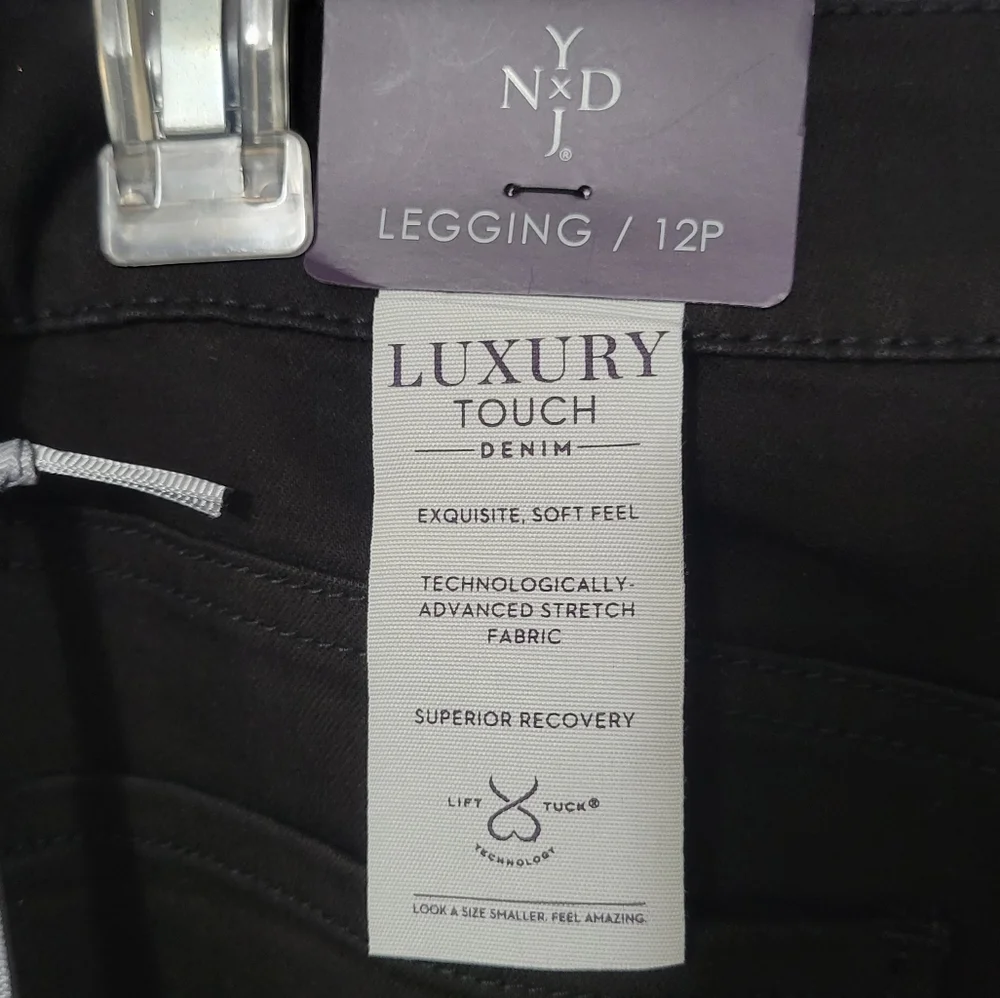 🍃⚘️Nydj Lacey Signature Black Jeans - Picture 10 of 14